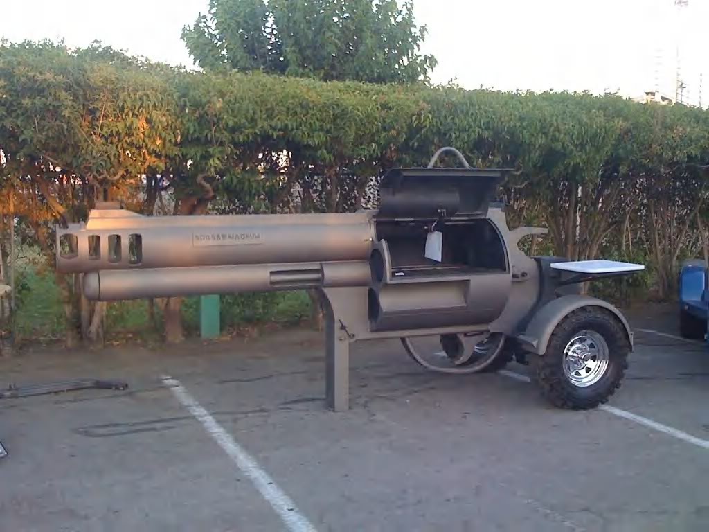 Handgun Barbeque Grill