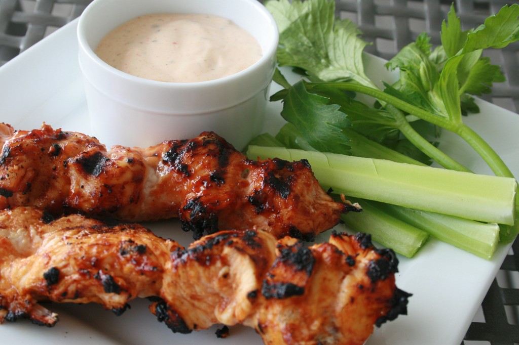 General’s BBQ Chicken Skewers