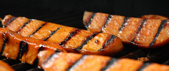 Grilled Sweet Potatoes