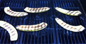 grilled bananas