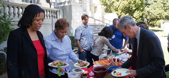 Meeting of the Meats – the Office BBQ